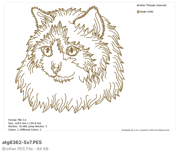 CAT SERIES Ragdoll [Mixed 4x4 7 5x7] 11032 Machine Embroidery Designs