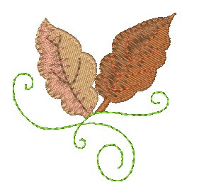 Pumpkins and Leaves( Some Applique) [4x4] 10920 Machine Embroidery Designs