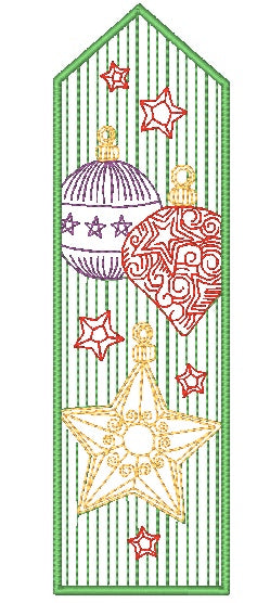 Christmas Bookmarks [5x7] 11731 Machine Embroidery Designs