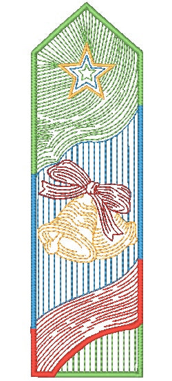 Christmas Bookmarks [5x7] 11731 Machine Embroidery Designs