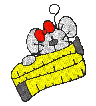 Sewing Mice [4x4] 11225  Machine Embroidery Designs