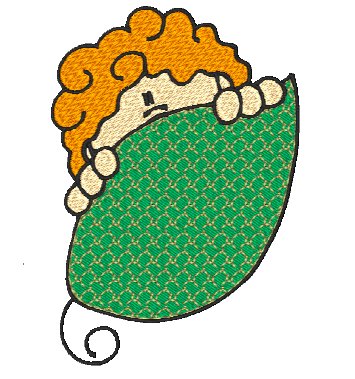 Fall Peekers [4x4] 10919 Machine Embroidery Designs