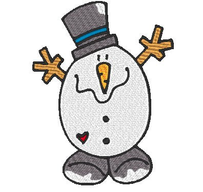 Chubby Snowmen [4x4] 11739 Machine Embroidery Designs