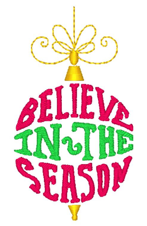Christmas Ornament Sayings-HP [4x4] 11724 Machine Embroidery Designs