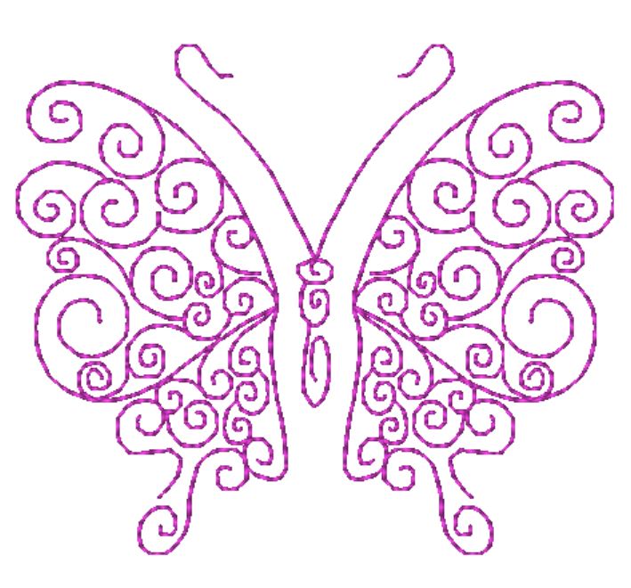 Bright Butterflies [4x4] 11521 Machine Embroidery Designs