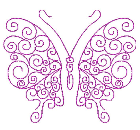 Bright Butterflies [4x4] 11521 Machine Embroidery Designs