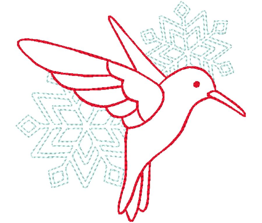 Snowflake Hummingbirds  ATWS-10004