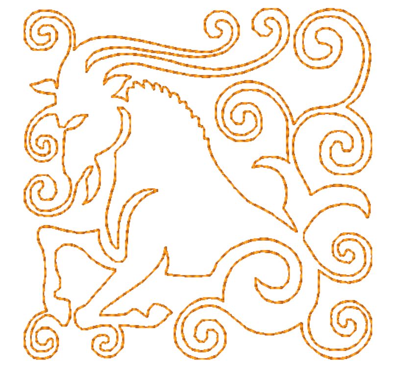 Zodiac Blocks [4x4 & 5x7] 11550 Machine Embroidery Designs