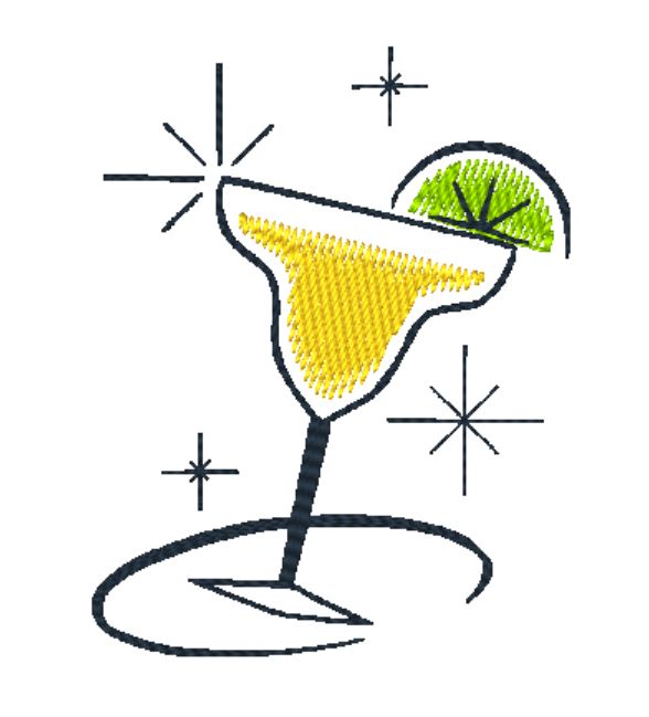 Retro Cocktails  [4x4] #  10514
