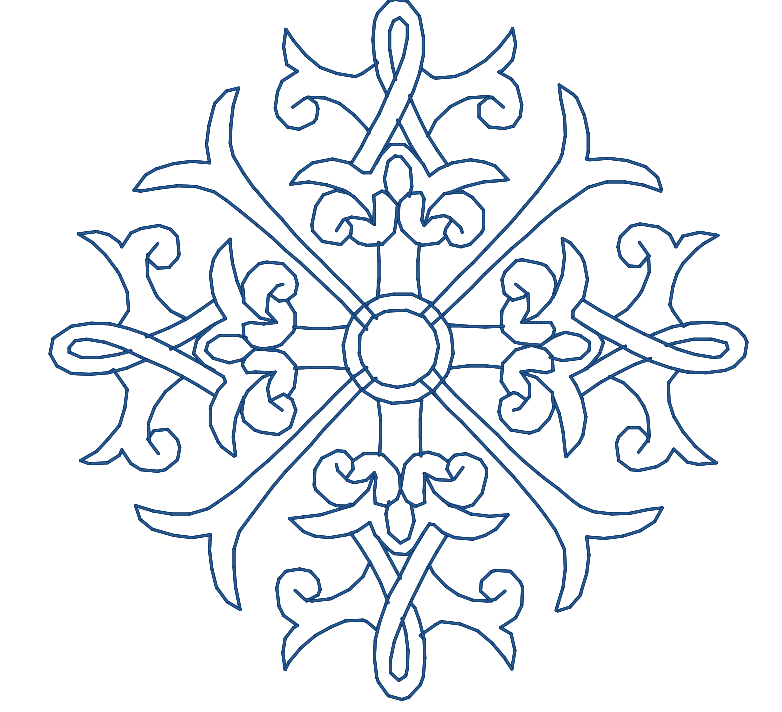 Snow Stars [4x4] 11713 Machine Embroidery Designs