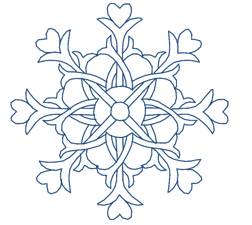 Snow Stars [4x4] 11713 Machine Embroidery Designs