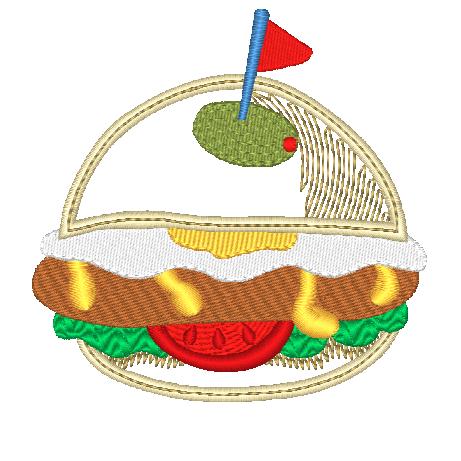 Fast Food Applique [4x4] 11346 Machine Embroidery Designs