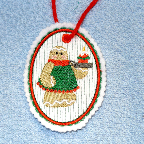 Ginger Wishes Ornaments - BEC [6x10] 10839 Machine Embroidery Designs