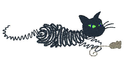 Cute Naughty Cats [4x4] 11571 Machine Embroidery Designs