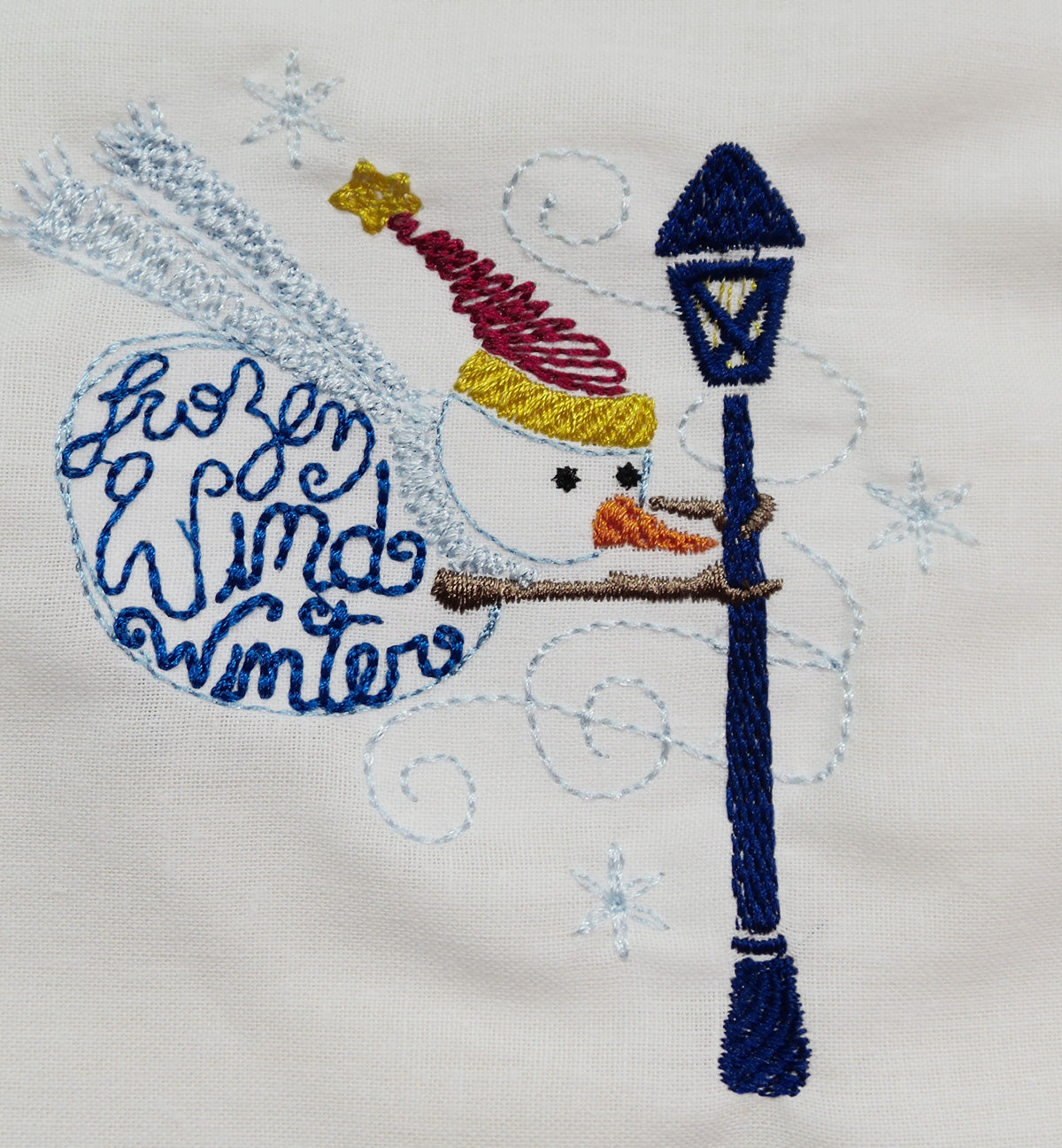 Snowman and winter phrases-BEC [4x4] 11665 Machine Embroidery Designs