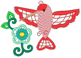 Colorlace Hummingbirds [5x7] 11368 Machine Embroidery Designs