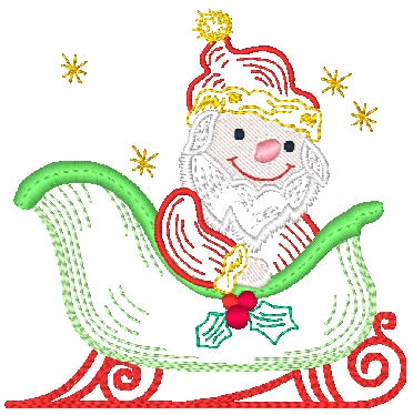 New Santa Multiline Style for  [4x4] # 10411