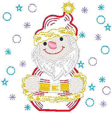 New Santa Multiline Style for  [4x4] # 10411