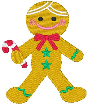 Gingerbread Dolls  [4x4] # 10740