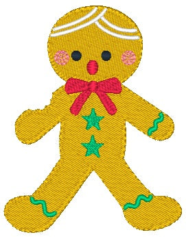 Gingerbread Dolls  [4x4] # 10740