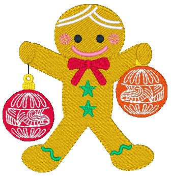 Gingerbread Dolls  [4x4] # 10740