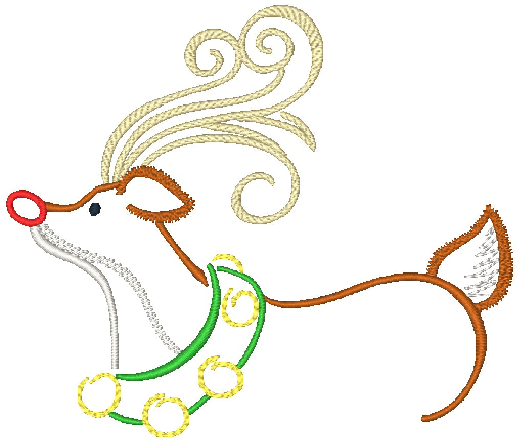 Christmas Scenes Machine Embroidery Designs for [5x7] Hoop