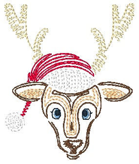 Zig Zag Christmas Friends  [4x4] # 10018