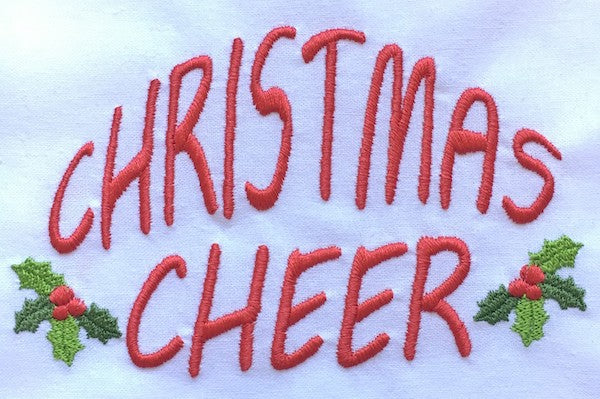 Applique Christmas Cheer [5x7] 10615