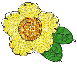 Retro Flowers-CMM [4x4] 11708 Machine Embroidery Designs