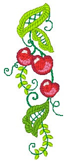 Colorlace Cherry Flower  [4x4] # 10784