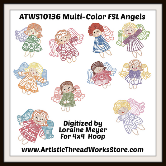 FSL Multi-Color Angels [4x4]  ATWS-10136