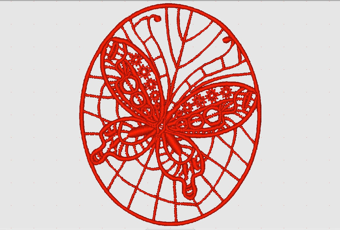 FSL Butterfly Suncatchers [4x4] 11438  Machine Embroidery Designs