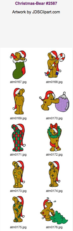 Christmas 4x4 Mega-Pack 10096 Machine Embroidery Designs